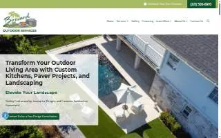 Brevard Outdoor Services website