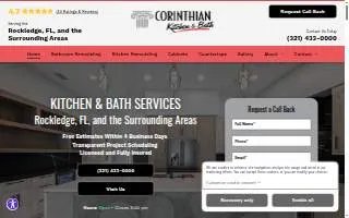 Corinthian Kitchen & Bath website