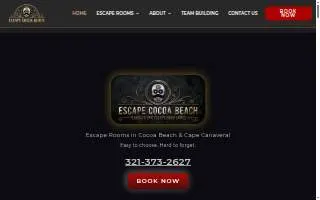 Escape Cocoa Beach website