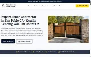 Fence & Gate Plus LLC of Rockledge website
