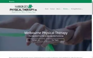 Harbor City Physical Therapy (Rockledge) website
