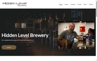 Hidden Level Brewery of Rockledge website