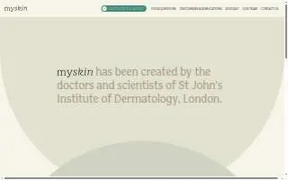 MySkin Medical Spa website