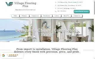 Village Flooring Plus of Rockledge website