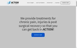Action Physical Therapy & Chiropractor of Royal Palm Beach website