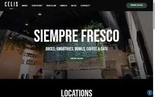 Celis Juice Bar - Palm Beach of Royal Palm Beach website