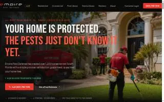 Empire Pest Defense website