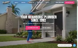 Flamingo Plumbing & Backflow of Royal Palm Beach website
