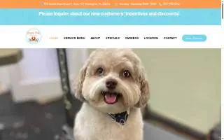 Happy Tails Pet Spa of Royal Palm Beach website
