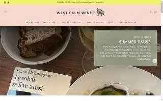 West Palm Wine Co. of Royal Palm Beach website