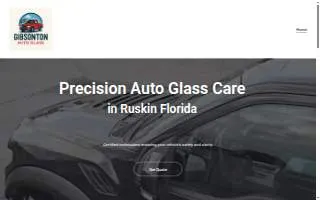 Gibsonton Auto Glass website