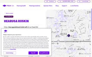 HearUSA of Ruskin website