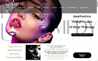Nuremedy Wellness website