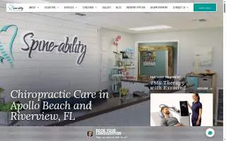 Spine-ability Chiropractic website