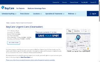 BayCare Urgent Care (Clearwater) of Safety Harbor