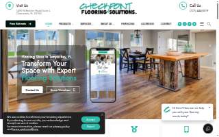 Checkpoint Flooring Solutions website