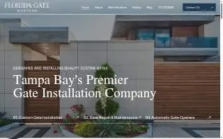Florida Gate Masters of Safety Harbor website