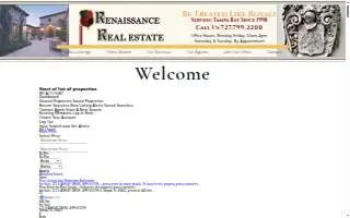 Renaissance Real Estate website