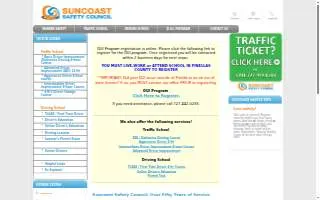 Suncoast Safety Council of Safety Harbor website
