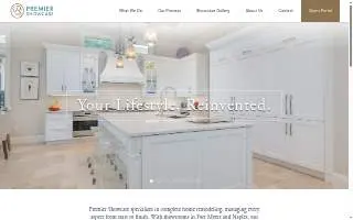 Premier Showcase website