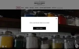 Smallcakes of Fort Myers website