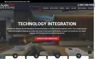 AudioTec Designs of Sandalfoot Cove website