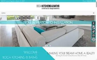 Boca Kitchens & Baths of Sandalfoot Cove website