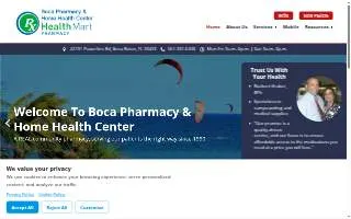 Boca Pharmacy And Home Health Center of Sandalfoot Cove website
