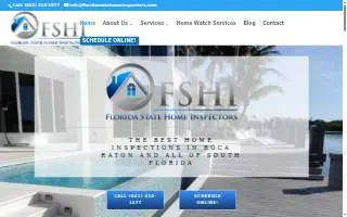 Florida State Home Inspectors of Sandalfoot Cove website