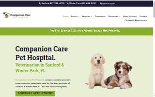 Companion Care Pet Hospital - Sanford