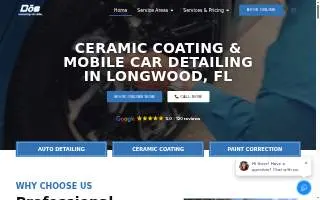 Dos Detailing website