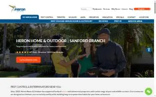 Heron Home & Outdoor of Sanford website