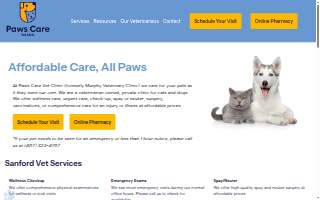 Paws Care Vet Clinic (formerly Murphy Veterinary Clinic)