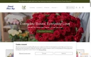 Seminole Flower Shop website