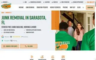 College Hunks Hauling Junk and Moving Sarasota website