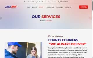 County Couriers & Delivery Service of Sarasota