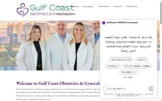 Gulf Coast Obstetrics and Gynecology of Sarasota website