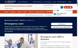 HCA Florida Sarasota Doctors Hospital Emergency Room