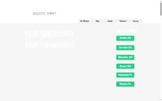 Mission Thrift Dover website
