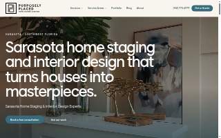 Purposely Placed Home Staging & Design of Sarasota