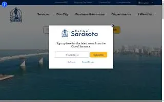 Sarasota Educational Resource Center website