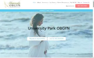 University Park OBGYN of Sarasota website