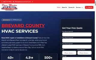 Dave Mastro Air & Heat Inc website