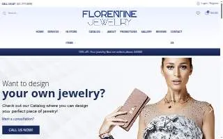 Florentine Jewelry website