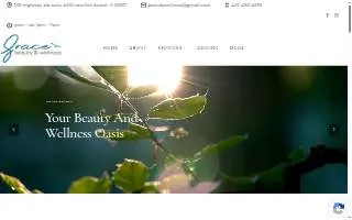 Gracebeautyandwellness.com website