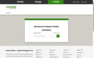 Home Centric of Satellite Beach website