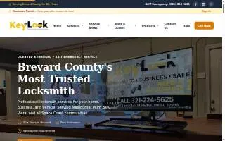 Key-En-Lock of Satellite Beach website