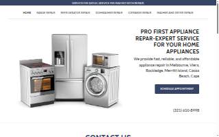 Pro First Appliance Repair