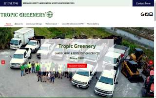 Tropic Greenery of Satellite Beach