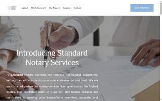 Standard Notary Services